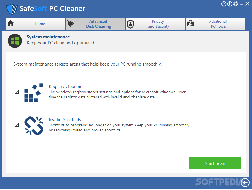 SafeSoft PC Cleaner screenshot #4