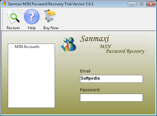 Msn password recovery crack download