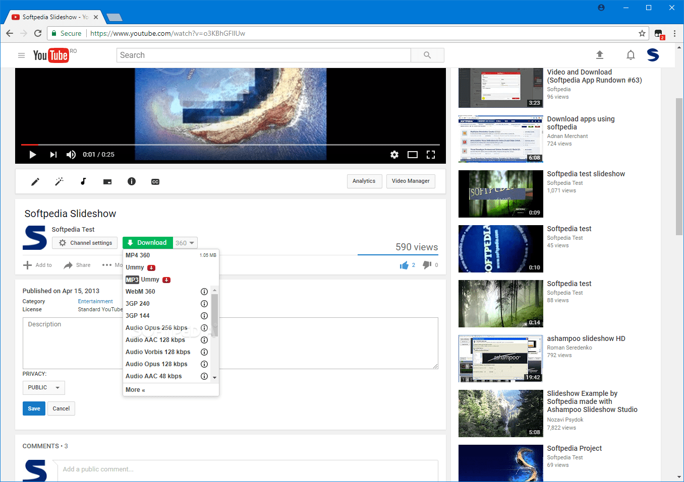 youtube downloader save from net