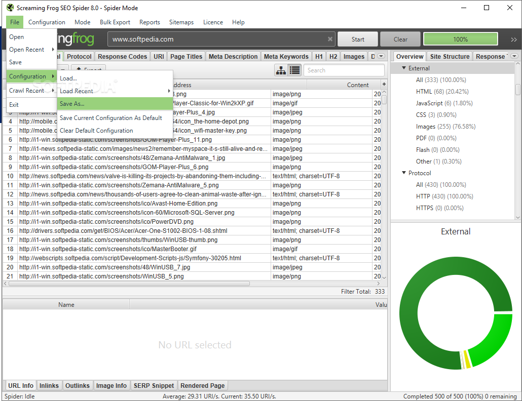 Screaming Frog SEO Spider 19.1 for windows instal
