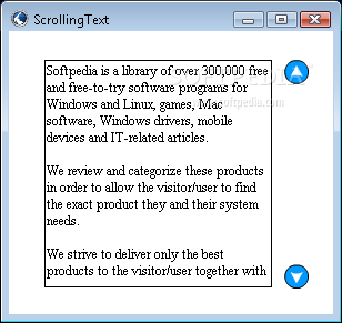 scrolling text in signagestudio for mac