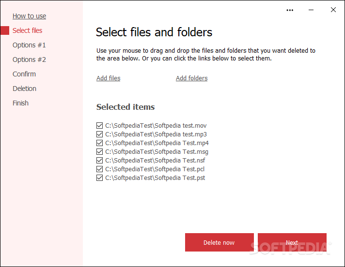 Secure File Deleter screenshot #0