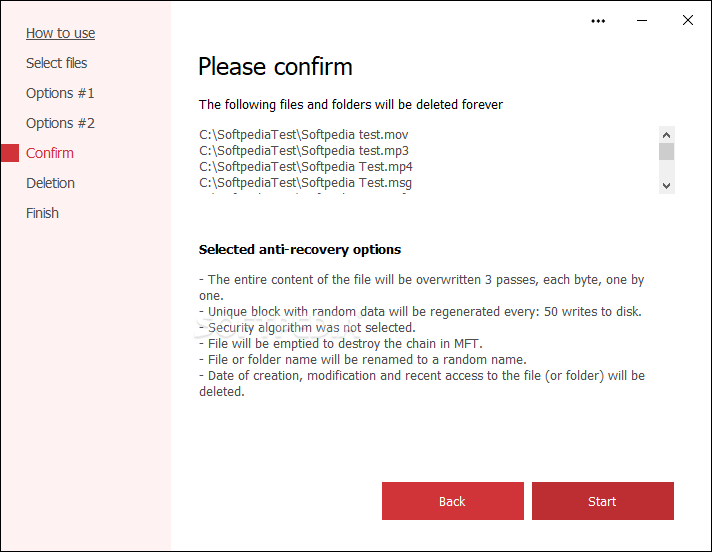Secure File Deleter screenshot #3