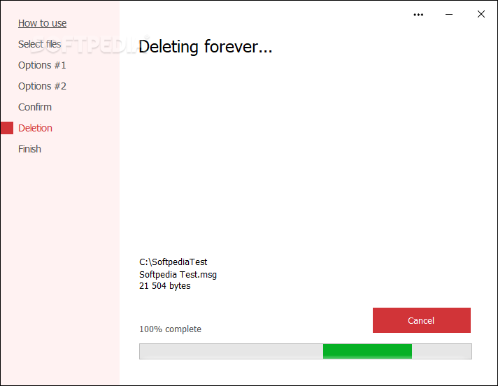 Secure File Deleter screenshot #4