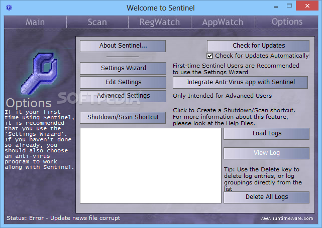 how do i download sentinel software