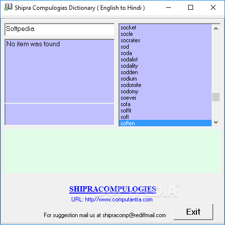 Download Shipra English To Hindi Dictionary 1 0