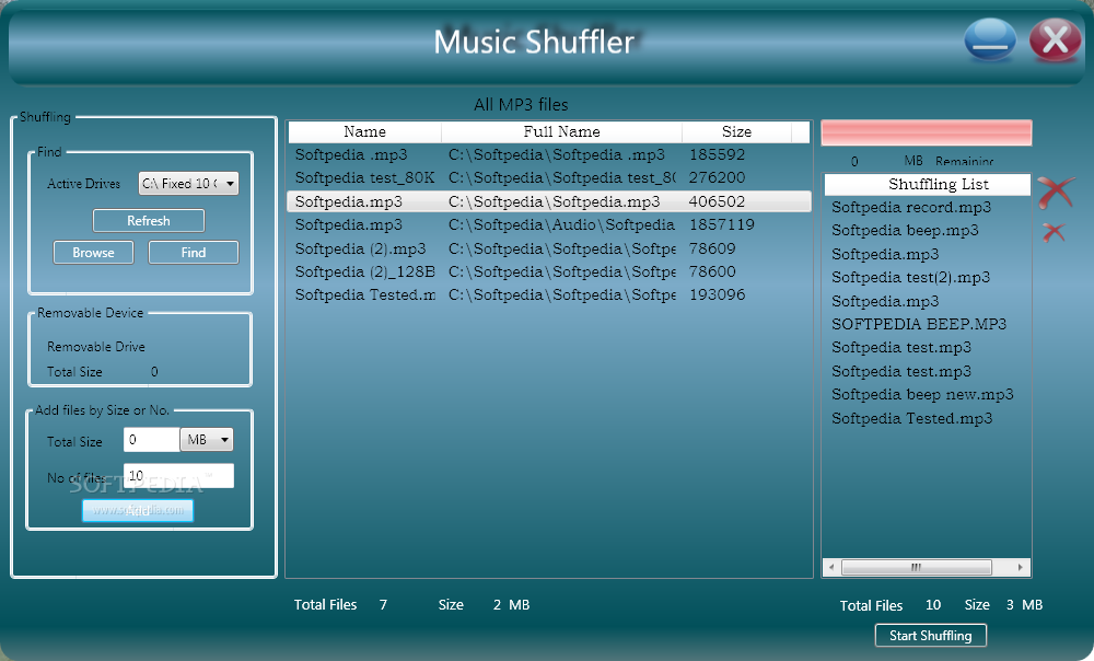 download shufflers songs