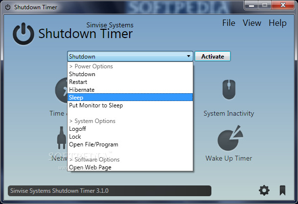 simple shutdown timer chip