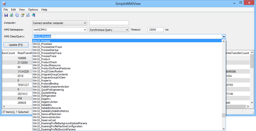 SimpleWMIView 1.55 download the last version for windows