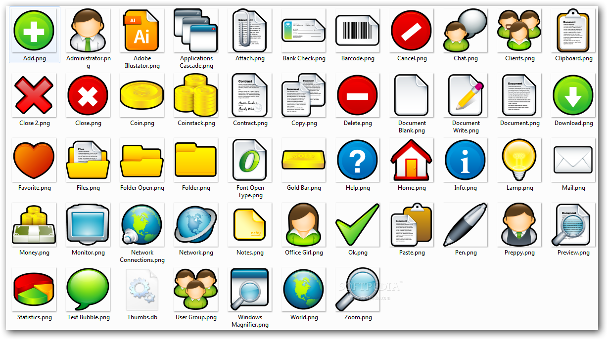 Download Sleek XP: Basic Icons