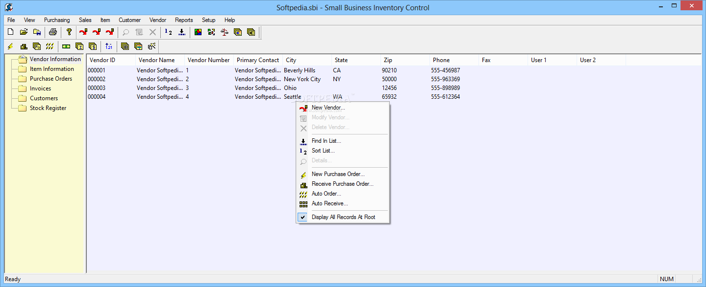 Small Business Inventory Control v4.5 serial key or number