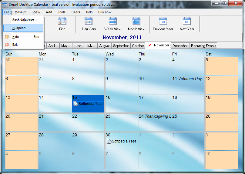 desktop calendarorganizerbudget planner