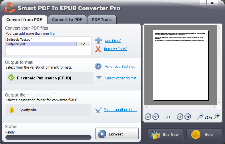 epub to pdf converter tool