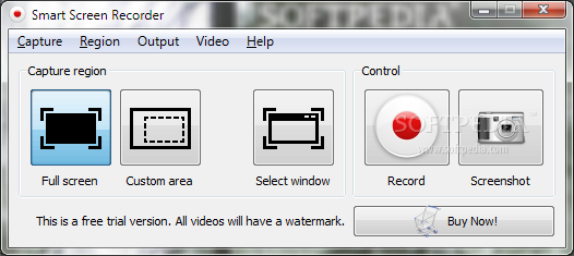 smart recorder cutting off parts of screen