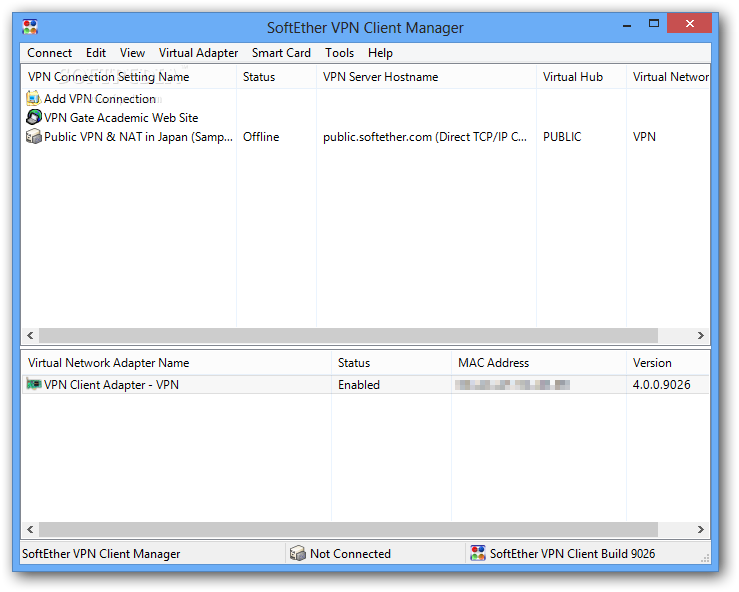 SoftEther VPN Gate Client (31.07.2023) download the last version for windows