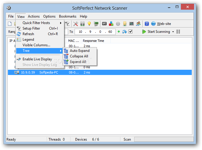 instal the new SoftPerfect Network Scanner 8.1.8