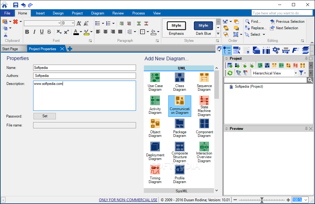 Software Ideas Modeler Portable screenshot #0