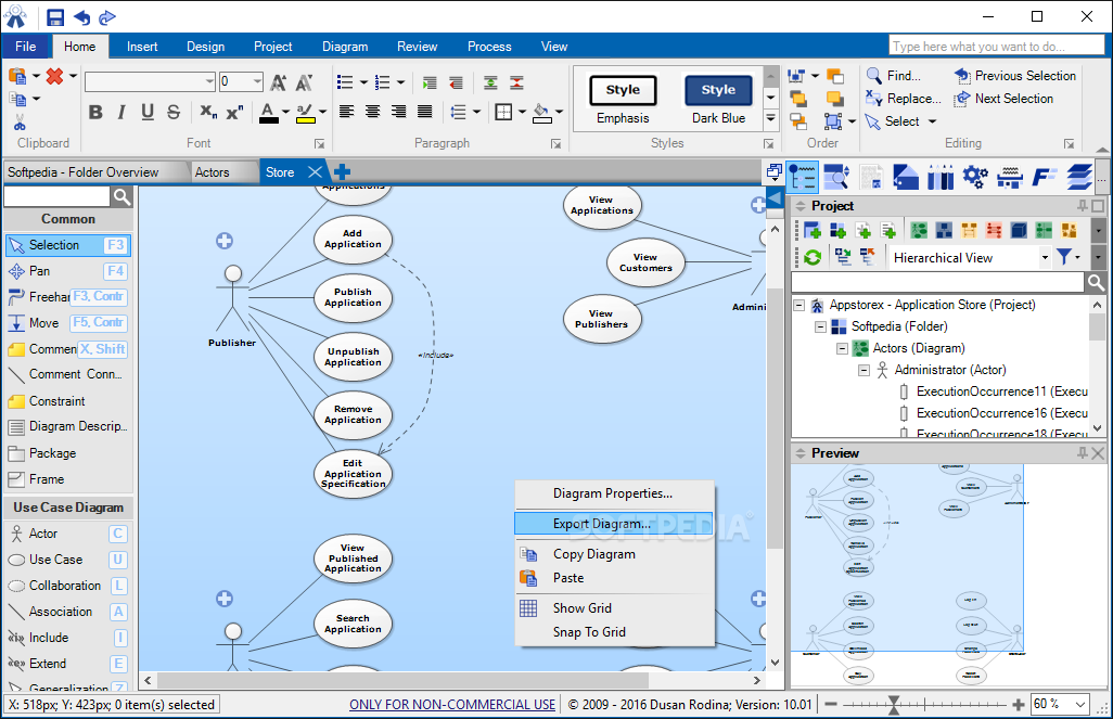 Software Ideas Modeler Portable screenshot #2