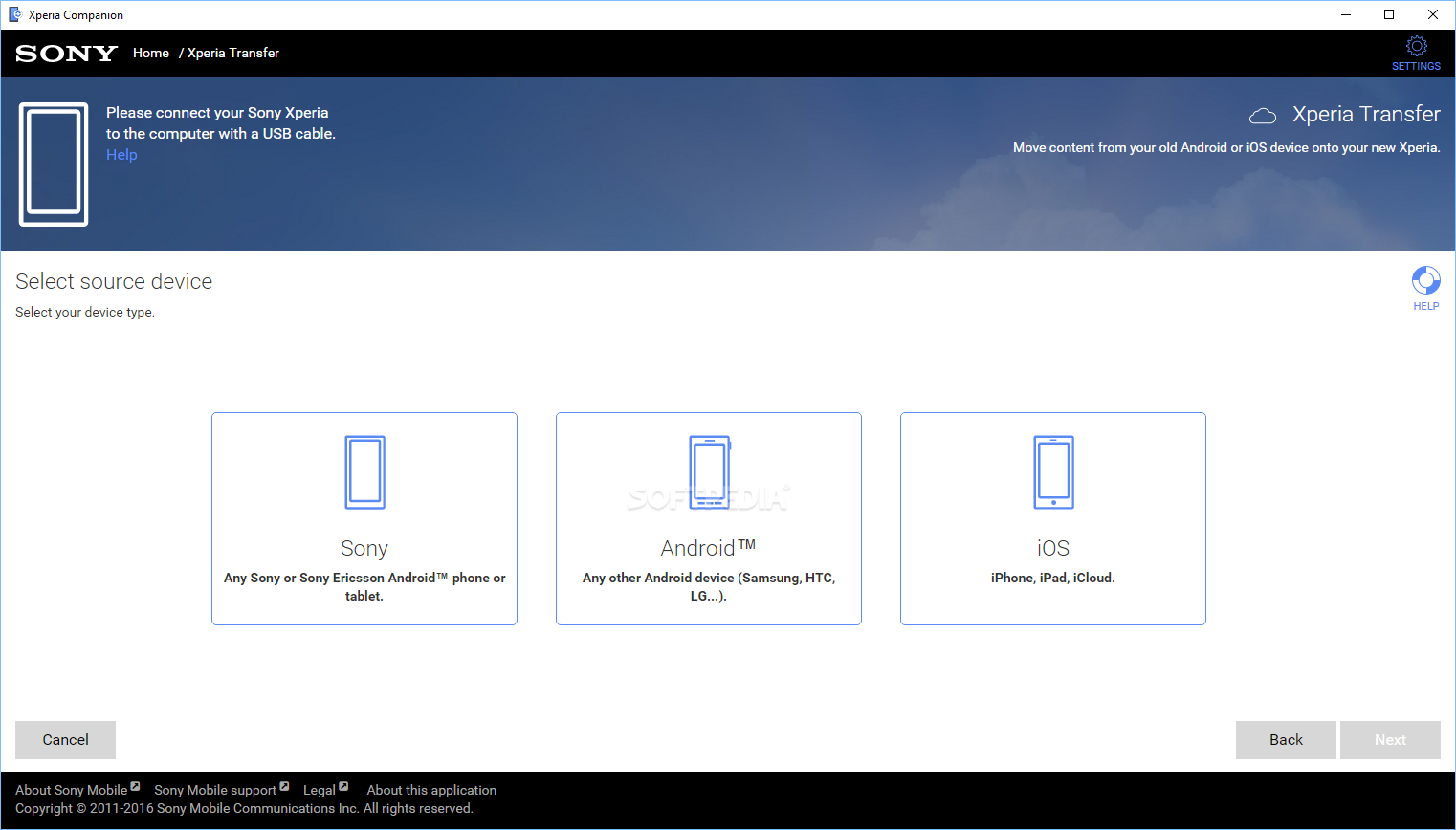 Download Sony Xperia Companion 2.2.5.0