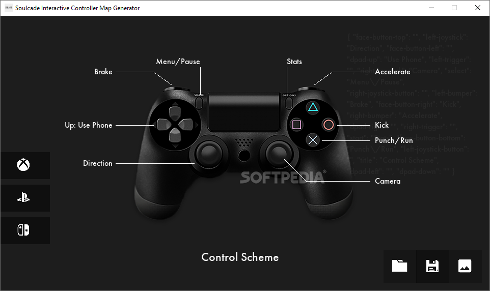 Soulcade Controller Scheme Visualizer screenshot #1