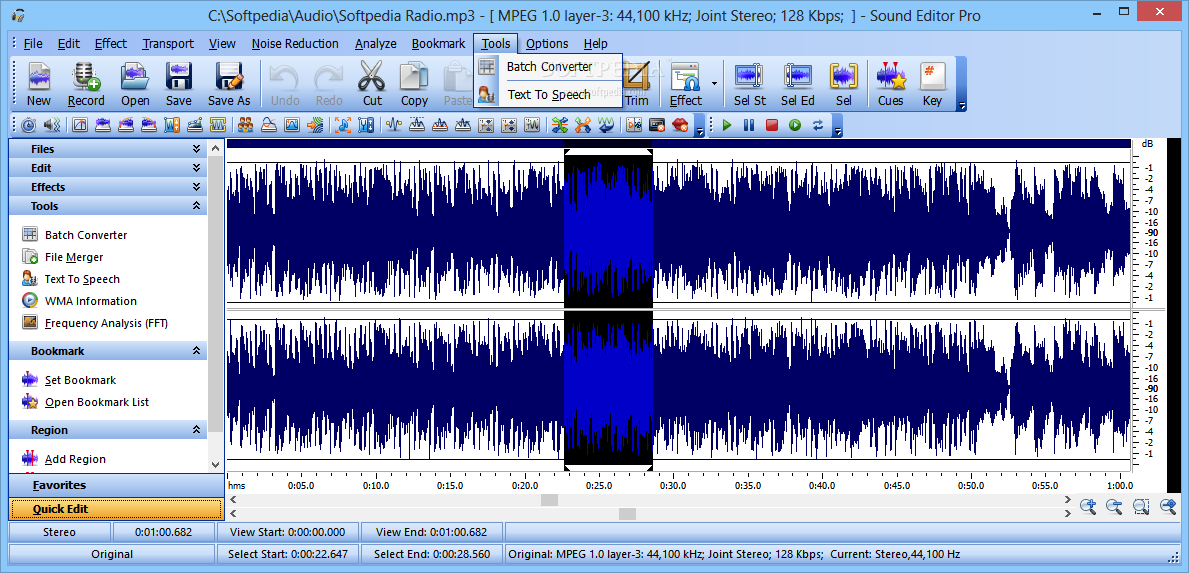 Soundop Audio Editor 1.8.26.1 download the new for mac