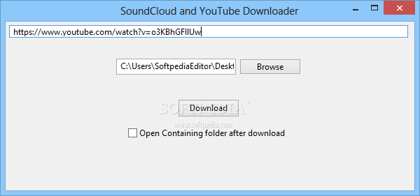 youtube and soundcloud downloader