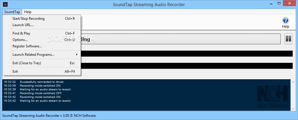soundtap streaming audio recorder is not really free