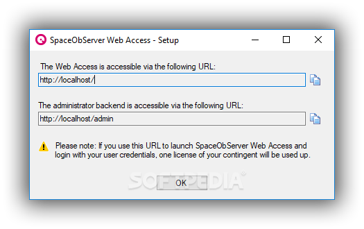 SpaceObServer Web Access screenshot #4