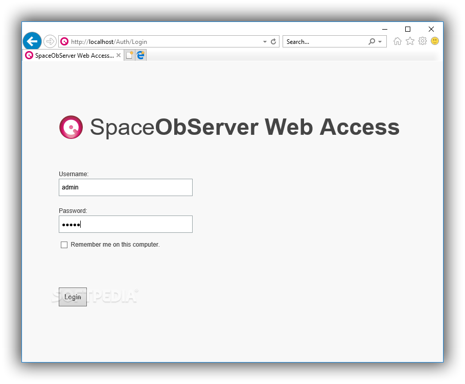 SpaceObServer Web Access screenshot #5