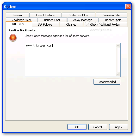 bounce bully for outlook