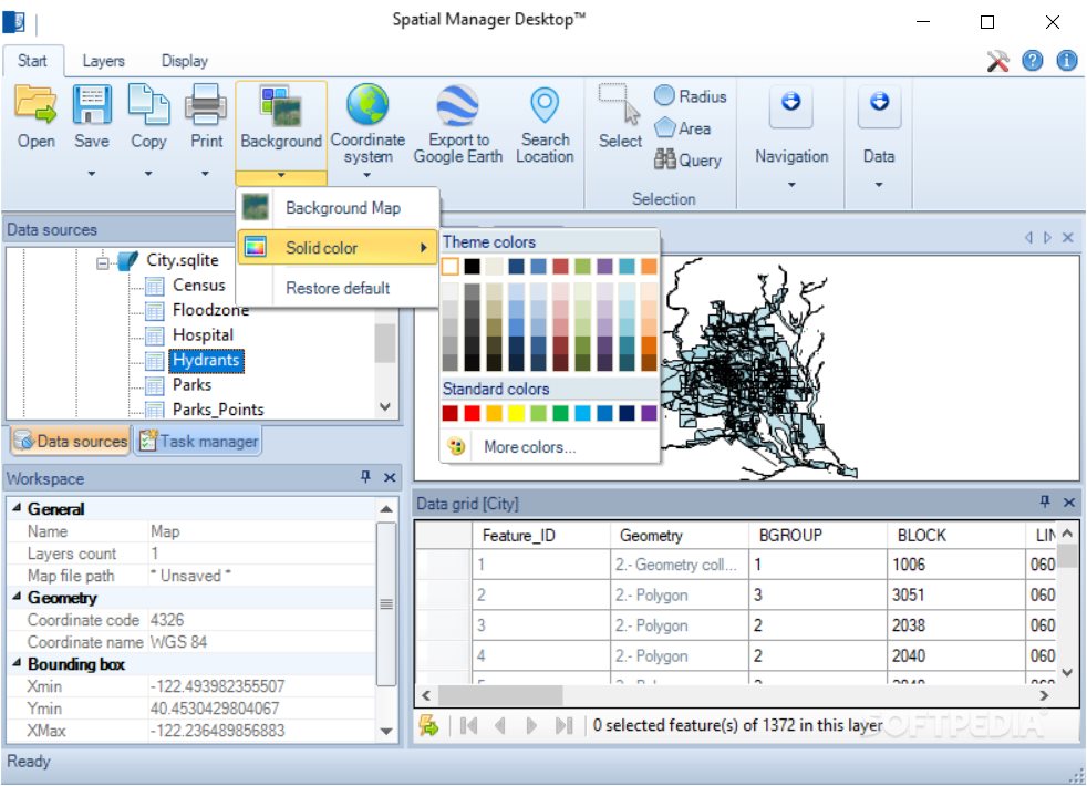 Spatial Manager Desktop screenshot #1