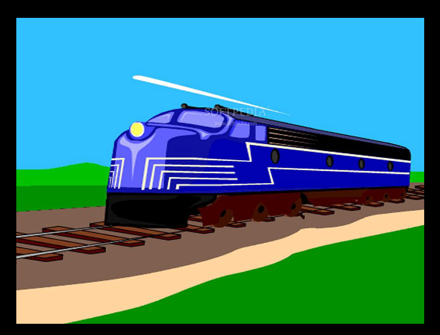 Animated Train Screensavers
