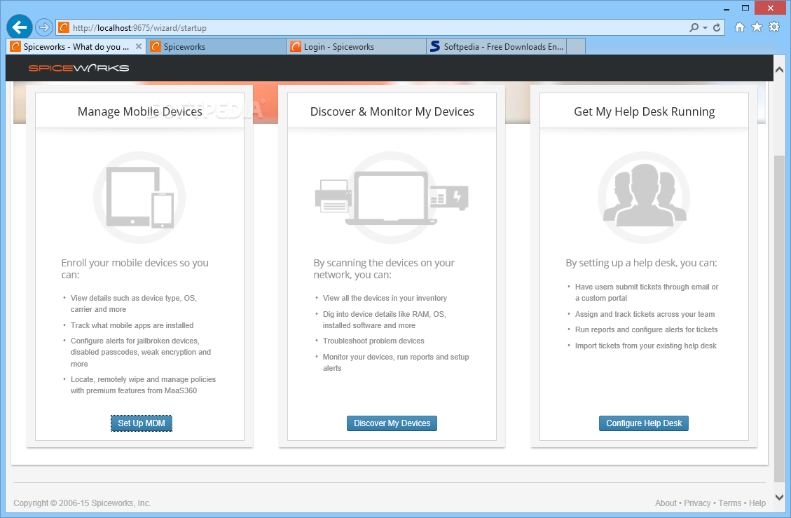 spiceworks download network monitor