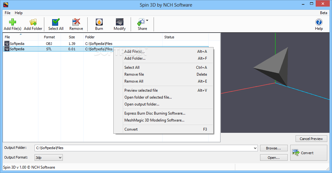 NCH Spin 3D Plus 6.07 free instals