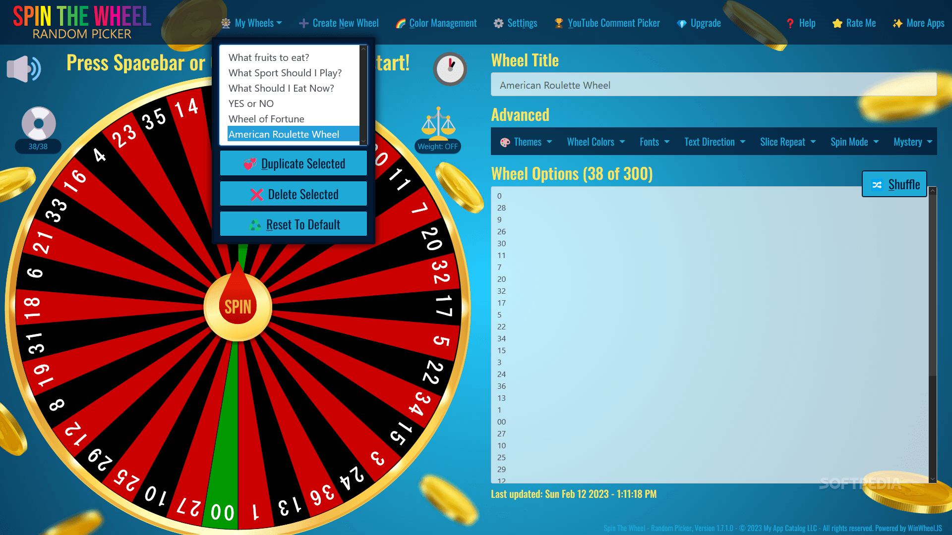 Russian Roulette  Spin the Wheel - Random Picker