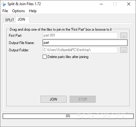 Split Files screenshot #1