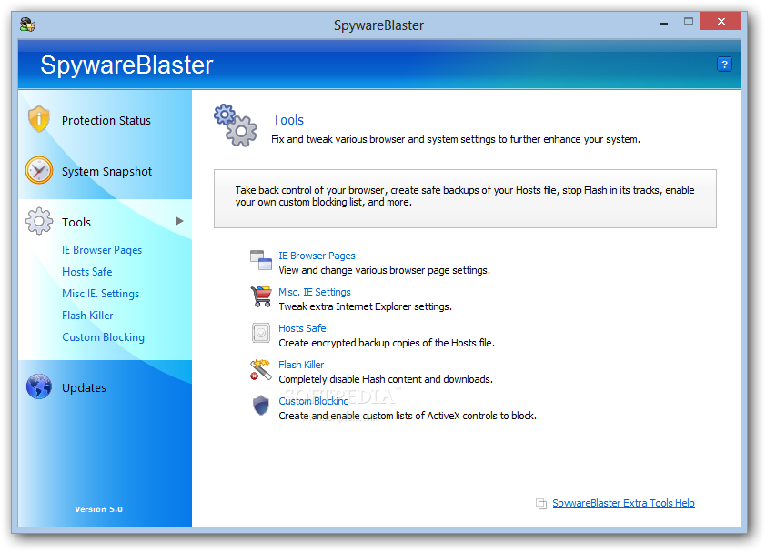 Download SpywareBlaster 6.0