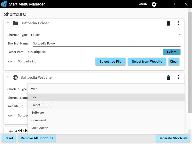 Start Menu Manager screenshot #0