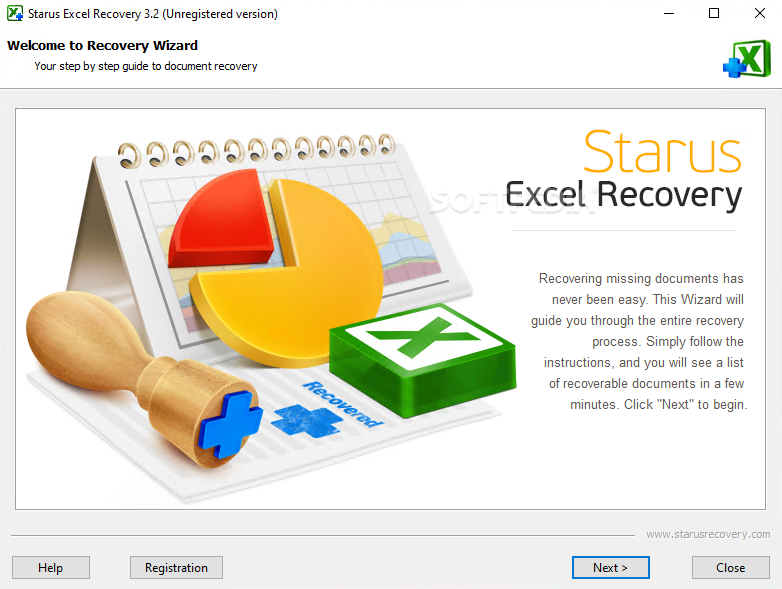download the new version for apple Starus Excel Recovery 4.6