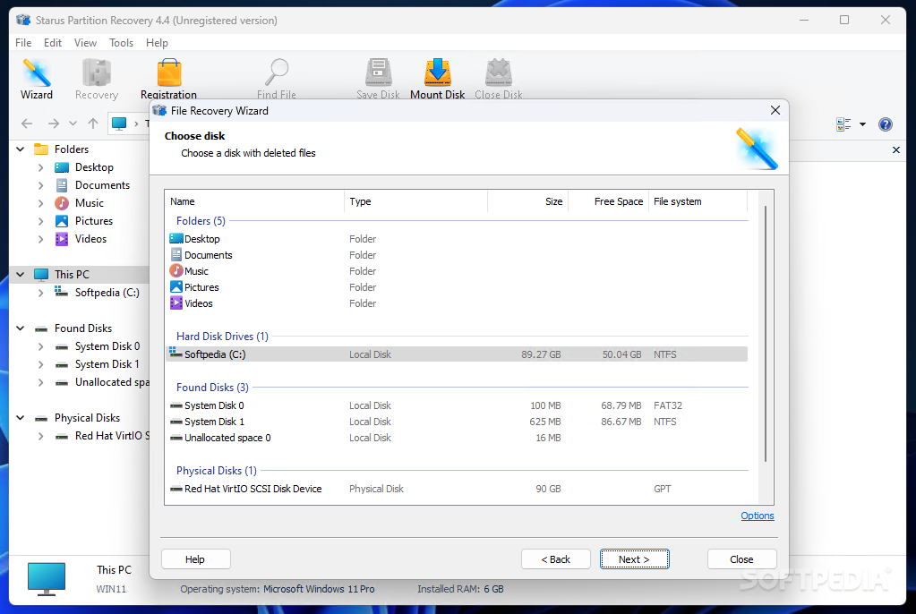 Starus Partition Recovery 4.9 free downloads