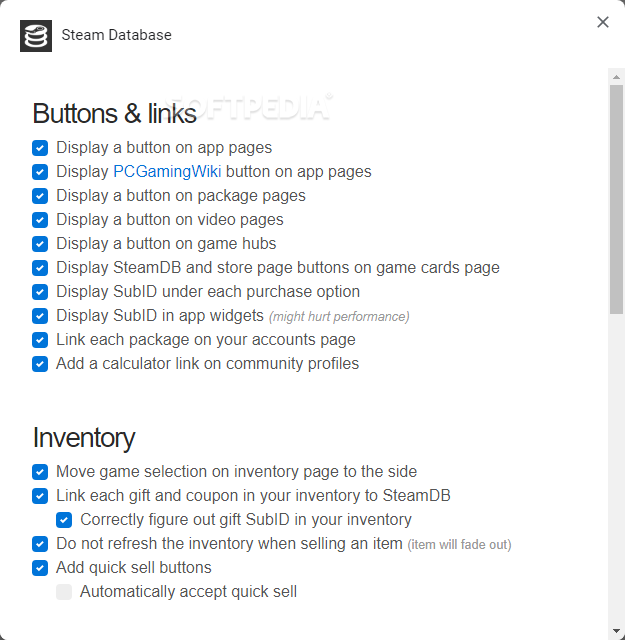 Steam Database for Chrome - Download & Review