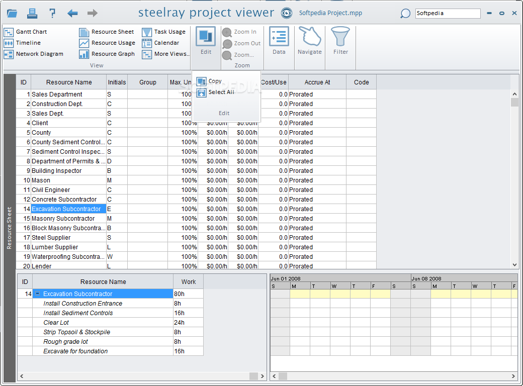 download how to use steelray project viewer