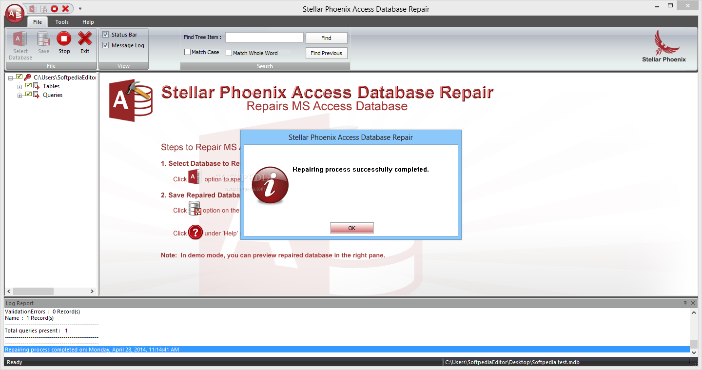 stellar phoenix sql database repair