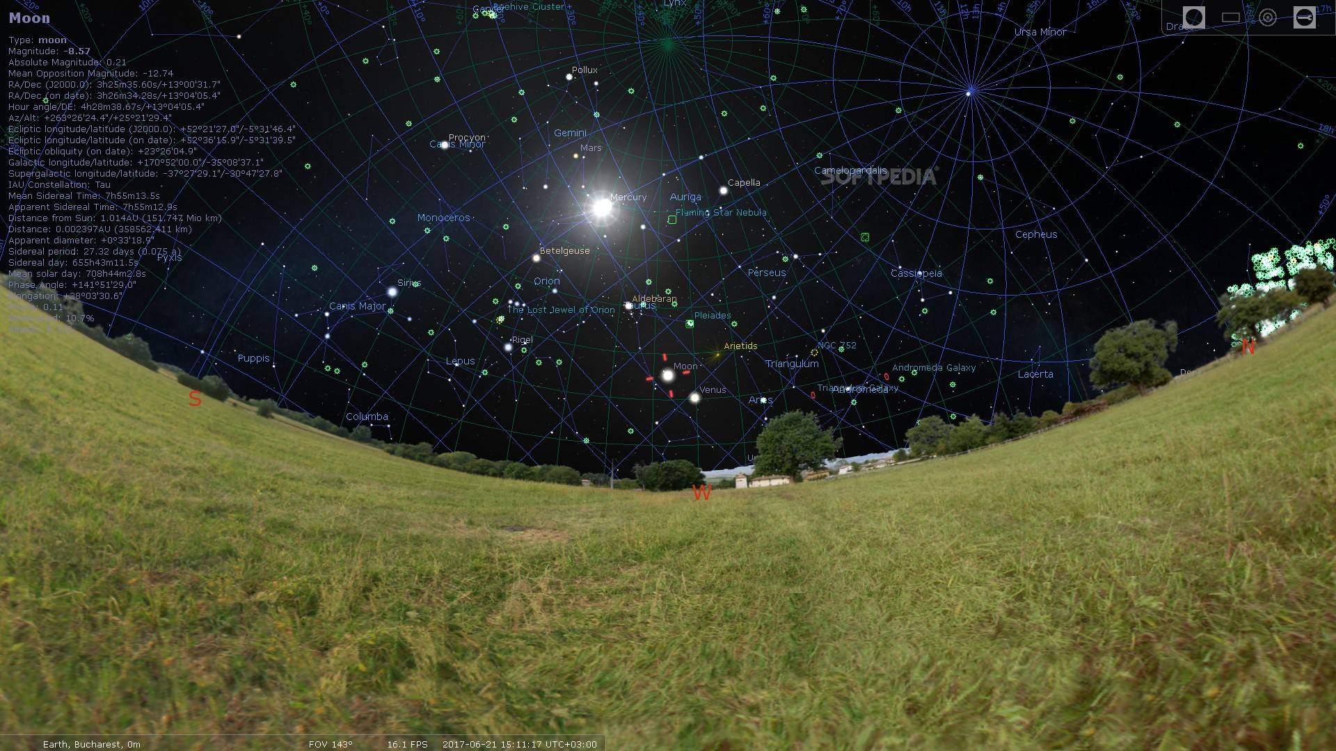 stellarium astronomy software program