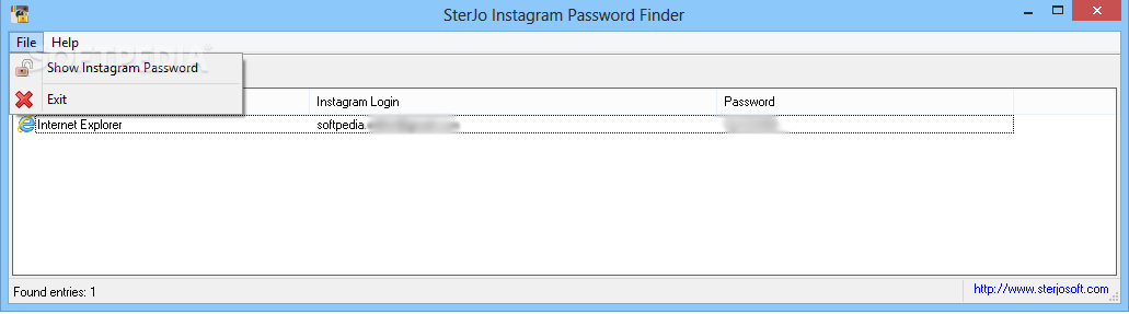 sterjo instagram password finder