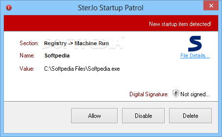 SterJo Startup Patrol screenshot #4