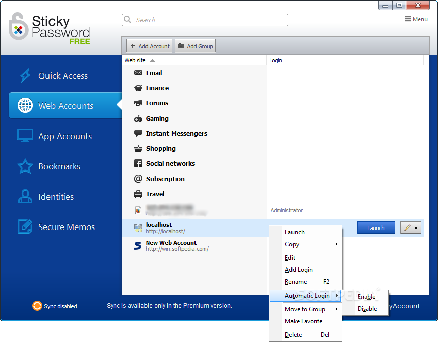 is sticky password free good enough