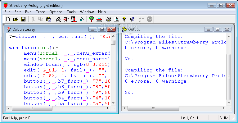 Strawberry Prolog Lite Edition screenshot #0