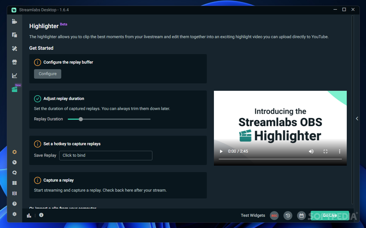 where does streamlabs obs download files