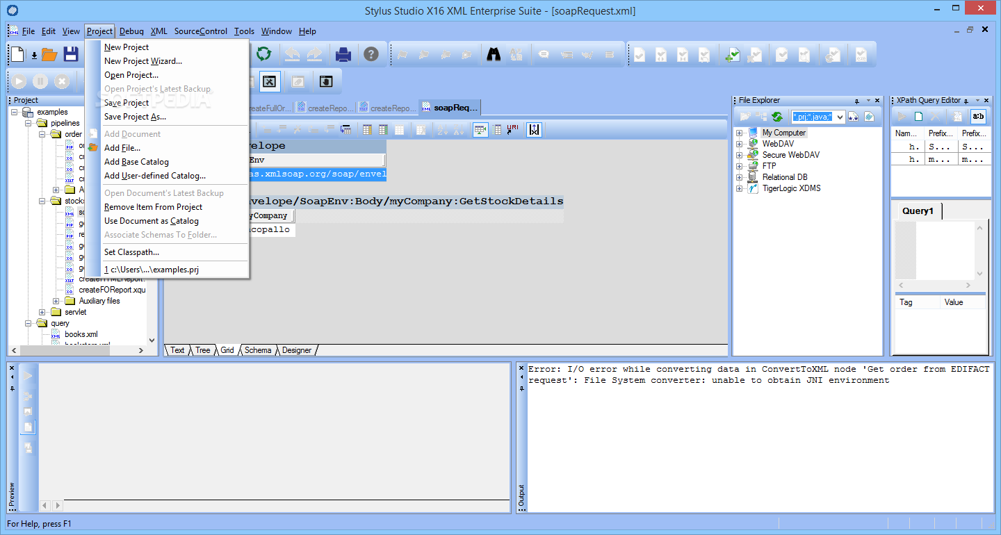 Stylus Studio XML Enterprise Edition screenshot #4